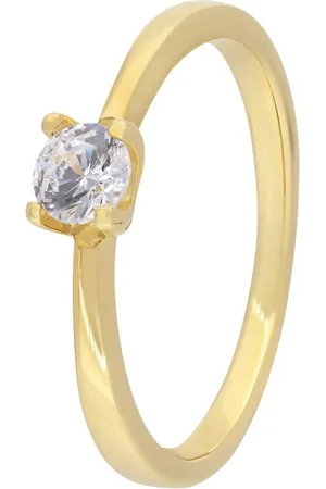 trendor Solitärring Gold 333/8K mit Zirkonia Ø 4 mm - Verkäufer: uhrcenter