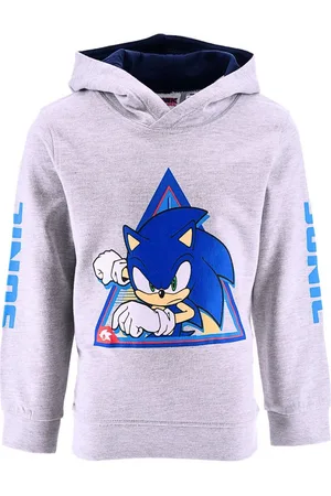 Sonic The Hedgehog Hoodie SEGA Jungen leichter Kapuzenpullover Größe 98 -128 cm - Verkäufer: Starkids Licensed Brands and more