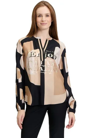 Betty Barclay Longbluse Longbluse mit Stehkragen