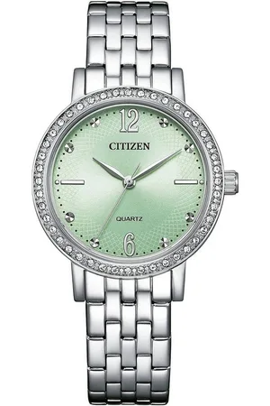 Citizen Quarzuhr EL3100-55X, Armbanduhr, Damenuhr, Edelstahlarmband, analog