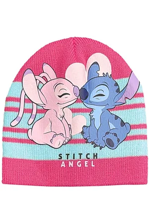 Disney Beanie Stitch & Angel Mädchen Strickmütze Gr. 52 & 54 cm - Verkäufer: Starkids Licensed Brands and more