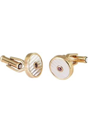 Montblanc Manschettenknöpfe Meisterstück MB 107585 Manschettenknöpfe Edelstahl Red Gold, mit Prägung - Verkäufer: Uhren Schiesl