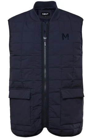 Men Plus Steppweste Men+ Steppweste Collegekragen bis 8 XL - Verkäufer: Popken Fashion Group