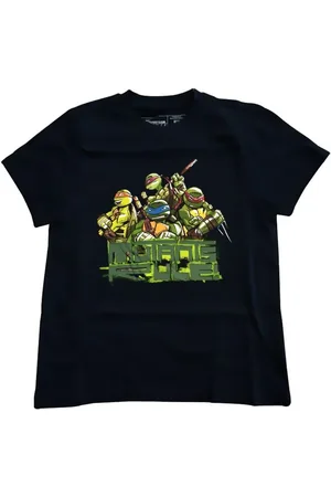 Teenage Mutant Ninja Turtles Print-Shirt NINJA TURTLES Kinder T-Shirt Schwarz Jungen 8-16 - Verkäufer: coole-fun-t-shirts