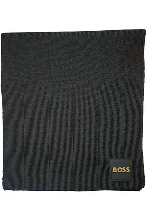 HUGO BOSS Schal Herrenschal Foxon-R, 50522446-002, edles -Logo - Verkäufer: Lord of Label