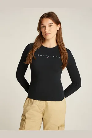 Tommy Hilfiger Langarmshirt TJW SLIM LINEAR TEE LS EXT Große Größen