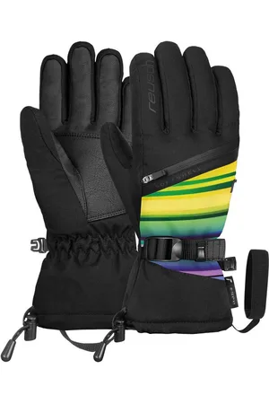 Reusch Skihandschuhe Demi R-TEX® XT black/multicol lines - Verkäufer: beim-schaeftlmaier