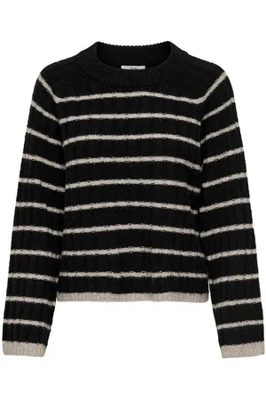 JACQUELINE DE YONG Strickpullover Strickpullover Weich Rundhals Raglan-Ärmel JDYMILEY L/S ON RAGLAN STRIPE PULL. KNT - Verkäufer: ARIZONAS
