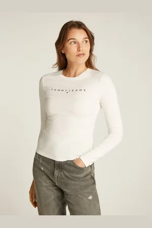 Tommy Hilfiger Langarmshirt TJW SLIM LINEAR TEE LS EXT Große Größen