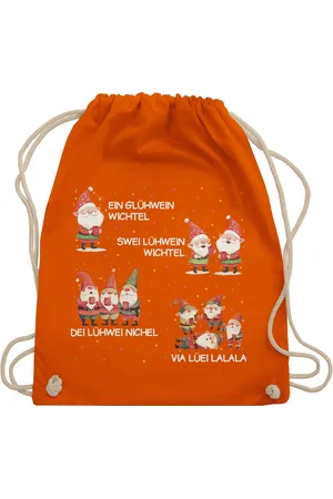 Shirtracer Turnbeutel Ein Glühwein Swei Glühwein, Wichtel, Ein Glühwein Zwei Glühwein, We, Weihnachten - Verkäufer: