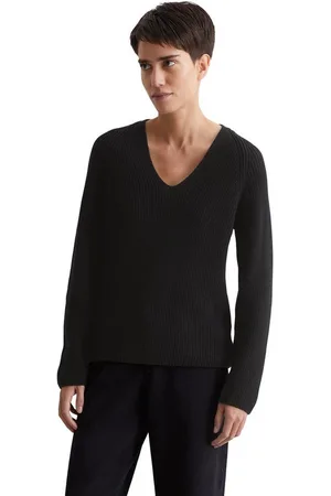 Marc O’ Polo Strickpullover aus softem Baumwoll-Garn