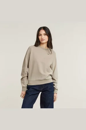 G-Star Sweater Sleeve Construction mit Raffung an den Ellbogen