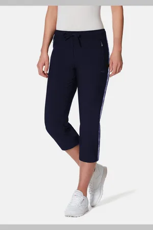 Stooker Women Sporthose Sport Bermuda Stripe 7/8 Sporthose Regular Fit Sport Synthetik für Damen