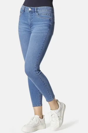 Stooker Women 5-Pocket-Jeans Rio Denim Season Skinny Fit Skinny Fit Casual Clean Wash Denim Jeans Magic Shape Effekt für Damen
