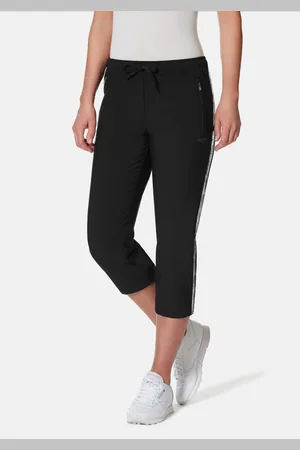 Stooker Women Sporthose Sport Bermuda Stripe 7/8 Sporthose Regular Fit Sport Synthetik für Damen