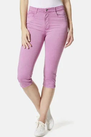 Stooker Women 5-Pocket-Jeans Capri Colour Skinny Fit Skinny Fit Casual Clean Wash Denim Jeans Magic Shape Effekt für Damen