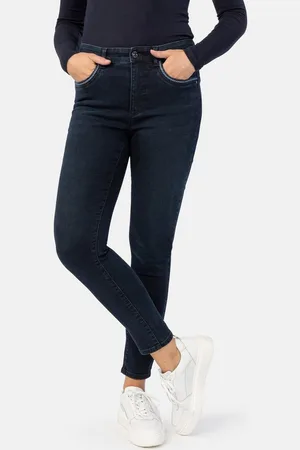 Stooker Women 5-Pocket-Jeans Rio Fexxi Move Denim Skinny Fit Skinny Fit Casual Clean Wash Denim Jeans Magic Shape Effekt für Damen