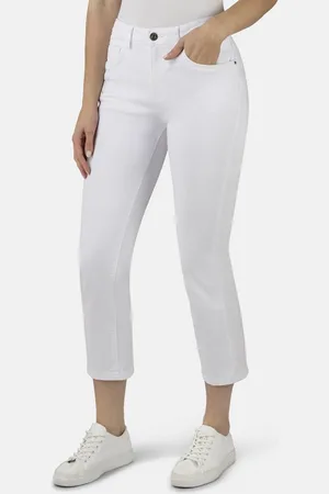 Stooker Women 5-Pocket-Jeans Straight Fit Cropped California Straight Fit Cropped Casual Clean Wash Twill für Damen