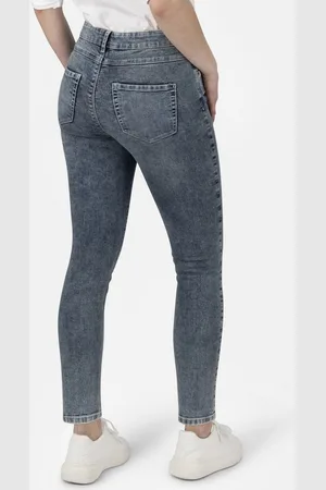 Stooker Women 5-Pocket-Jeans Rio bluegrey Skinny Fit Skinny Fit Casual Clean Wash Denim Jeans für Damen