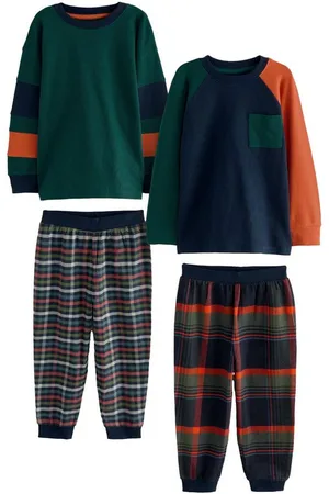 Next Pyjama Karierte Pyjamas aus Webstoff im 2er-Pack (4 tlg) - Verkäufer: Germany GmbH