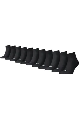 PUMA Sportsocken Quarter Sportsocken Freizeitsocken im 11er-Pack mit eingesticktem Logo - Verkäufer: Fashion-Style