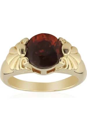 Cavill Silberring Brasilianischer Madeira-Citrin Goldplattierter Silberring, 1,42ct (1-tlg) - Verkäufer: Juwelo Deutschland GmbH