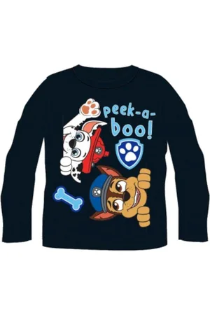 Paw Patrol T-Shirt Langarm-T-Shirt für Jungen - "peek-a-bool", 100% Baumwolle - Verkäufer: kaufhaus-chemnitz