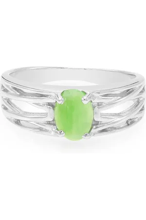 Cavill Silberring Australischer Chrysopras Sterling Herrenring, 0,58ct (1-tlg) - Verkäufer: Juwelo Deutschland GmbH