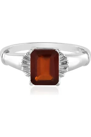 Cavill Silberring Indischer Hessonit Granat Sterling Silber Ring, 2,434ct (1-tlg) - Verkäufer: Juwelo Deutschland GmbH