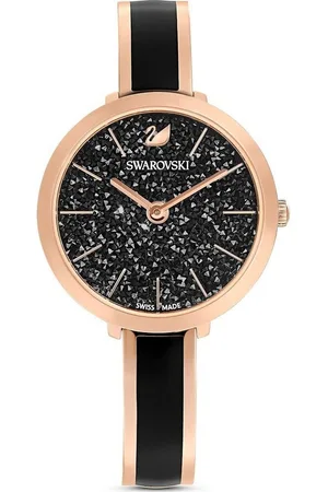 Swarovski Schweizer Uhr Damen Uhr 5580530 Crystalline Delight, Metallband, schwarz, (1-tlg) - Verkäufer: Juwelier-Bacak