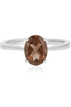 Cavill Silberring Anspruchsvoller 1,10ct brasilianischer Rauchquarz Silberring (1-tlg) - Verkäufer: Juwelo Deutschland GmbH