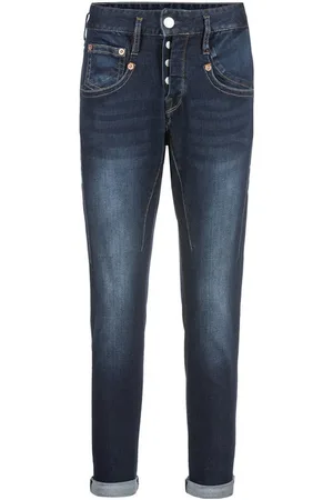 Herrlicher Regular-fit-Jeans 5318-RD100, Shyra Cropped Reused Denim raffinierte Seitennähte und Abnäher - Verkäufer: Gio Milano