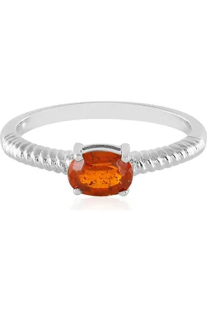 Cavill Silberring Tansanischer Orange Kyanit Silber Ring, 0,918 ct (1-tlg) - Verkäufer: Juwelo Deutschland GmbH