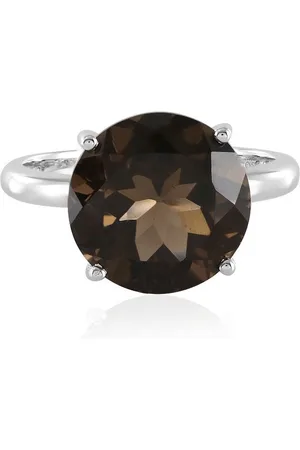 Cavill Silberring Brasilianischer Rauchquarz 925 Silber Ring, 4,99ct (1-tlg) - Verkäufer: Juwelo Deutschland GmbH
