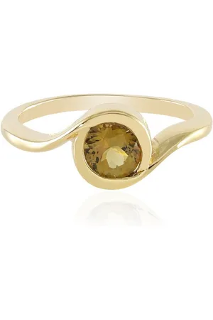 Cavill Silberring Schicker tansanischer gelber Tansanit Sterling Silber Ring, 0,878 ct (1-tlg) - Verkäufer: Juwelo Deutschland GmbH