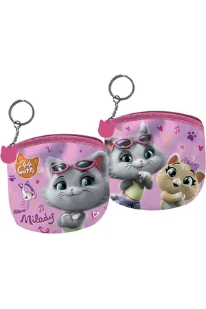 44 Cats Schlüsselanhänger Schlüsselanhänger-Geldbörse – Praktisch und stylisch für Kinder (1-tlg) - Verkäufer: IM-Trading