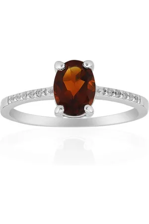 Cavill Silberring Brasilianischer Madeira-Citrin 925 Silber Ring, 0,63ct (1-tlg) - Verkäufer: Juwelo Deutschland GmbH