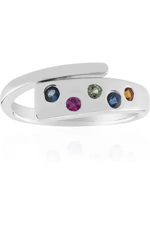 Cavill Silberring Multicolor Tuléar Saphir 925 Silber Ring (1-tlg) - Verkäufer: Juwelo Deutschland GmbH
