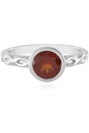 Cavill Silberring Indischer Hessonit-Granat Platinplattierter Silberring, 1,30ct (1-tlg) - Verkäufer: Juwelo Deutschland GmbH