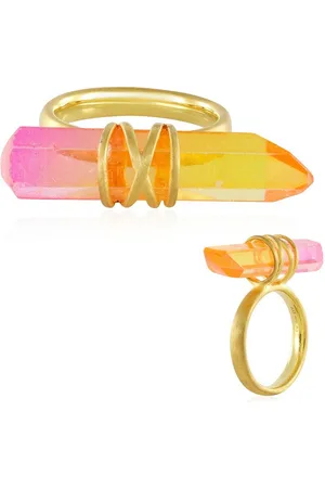 Cavill Silberring Vibrant Multicolor Quarz vergoldeter Ring, MONOSONO (1-tlg) - Verkäufer: Juwelo Deutschland GmbH