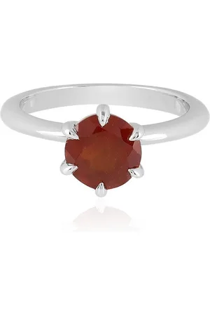 Cavill Silberring Indischer Hessonit-Granat Platinplattierter Silberring, 1,266 ct (1-tlg) - Verkäufer: Juwelo Deutschland GmbH