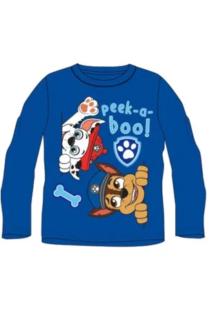 Paw Patrol T-Shirt Langarm-T-Shirt für Jungen - "peek-a-bool", 100% Baumwolle - Verkäufer: kaufhaus-chemnitz