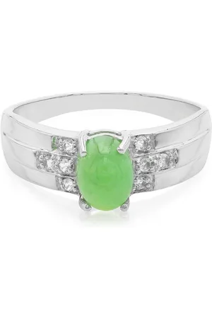 Cavill Silberring Australischer Chrysopras 925 Silber Herrenring, 1,36ct (1-tlg) - Verkäufer: Juwelo Deutschland GmbH
