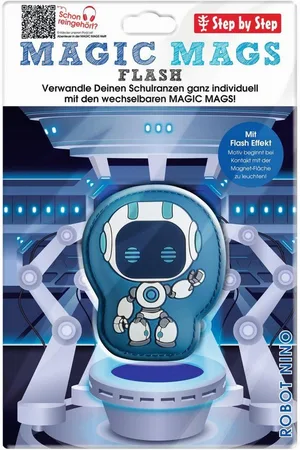 STEP BY STEP Schulranzen MAGIC MAGS FLASH Robot Nino - Verkäufer: Ranzen-World