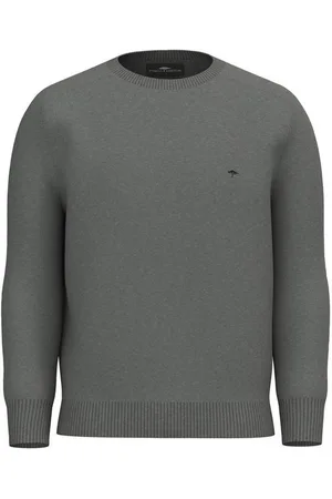 Fynch-Hatton Strickpullover mit Logo-Stickerei