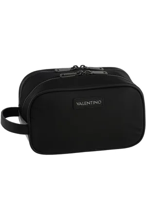 VALENTINO Kosmetiktasche SOFT COSMETIC CASE NERO, Kulturbeutel Beautycase Kosmetikbeutel