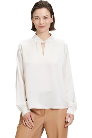 Betty & Co Schlupfbluse Betty & Co Schlupfbluse mit Stehkragen
