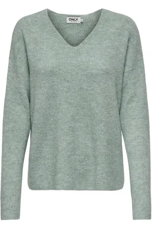 ONLY Strickpullover Warmer Strickpullover Stretch V-Ausschnitt Sweater ONLCAMILLA ONLCAMILLA V-NECK L/S PULLOVER KNT NOOS - Verkäufer: ARIZONAS