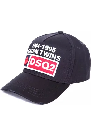 Dsquared2 Baseball Cap Twins Gabardine Icon Baseballcap Kappe Distressed-Details für eine moderne, edgy Optik - Verkäufer: eldigo