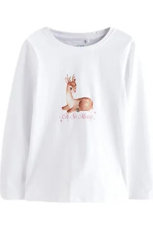 Next Langarmshirt Langarmshirt mit weihnachtlicher Grafik (1-tlg) - Verkäufer: Germany GmbH